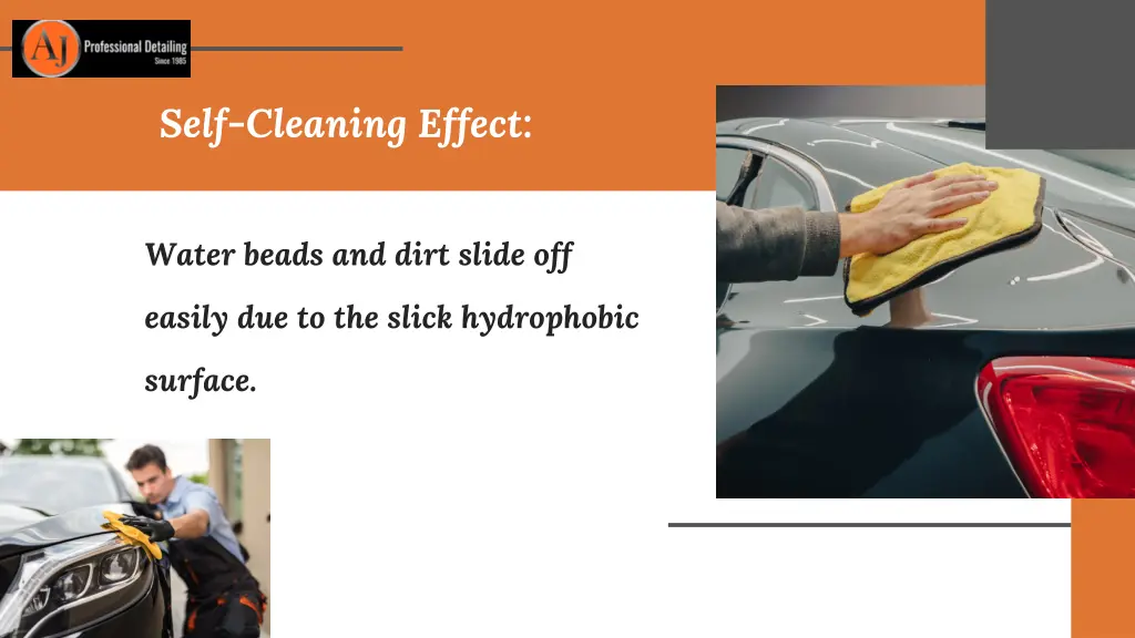 self cleaning effect