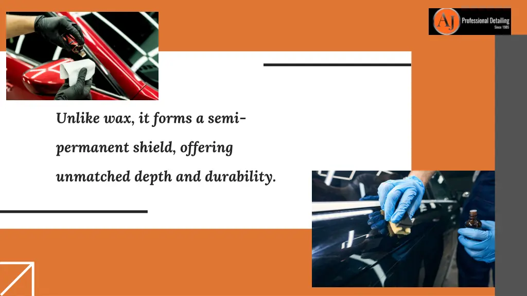 unlike wax it forms a semi