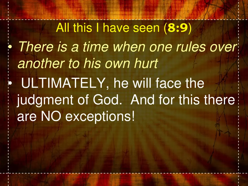 all this i have seen 8 9 there is a time when 3