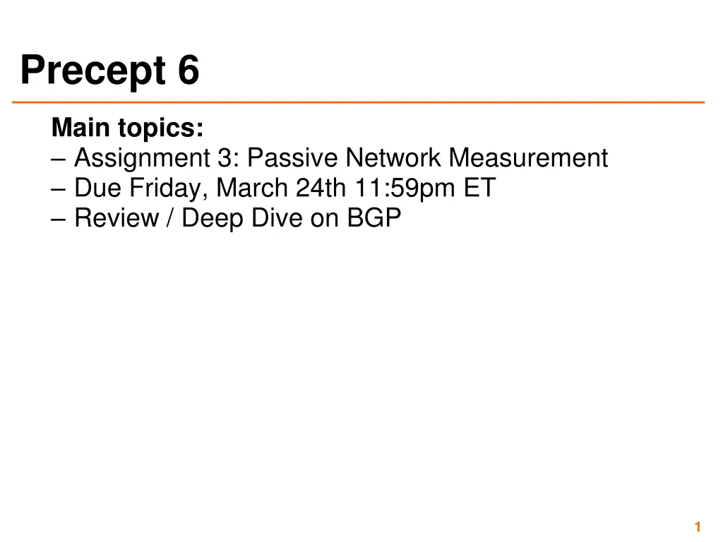 precept 6