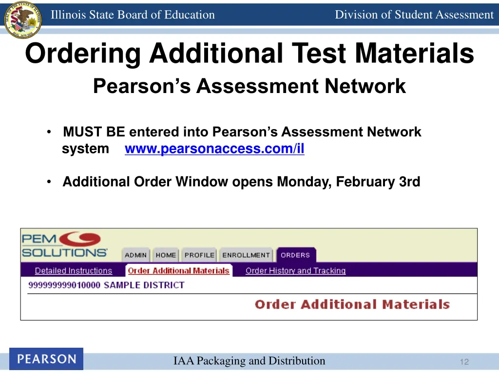 division of student assessment 11