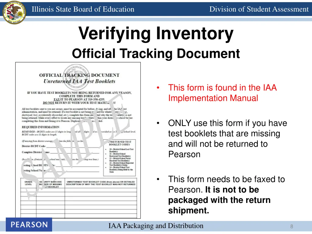 division of student assessment 7
