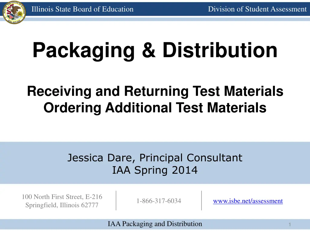 division of student assessment
