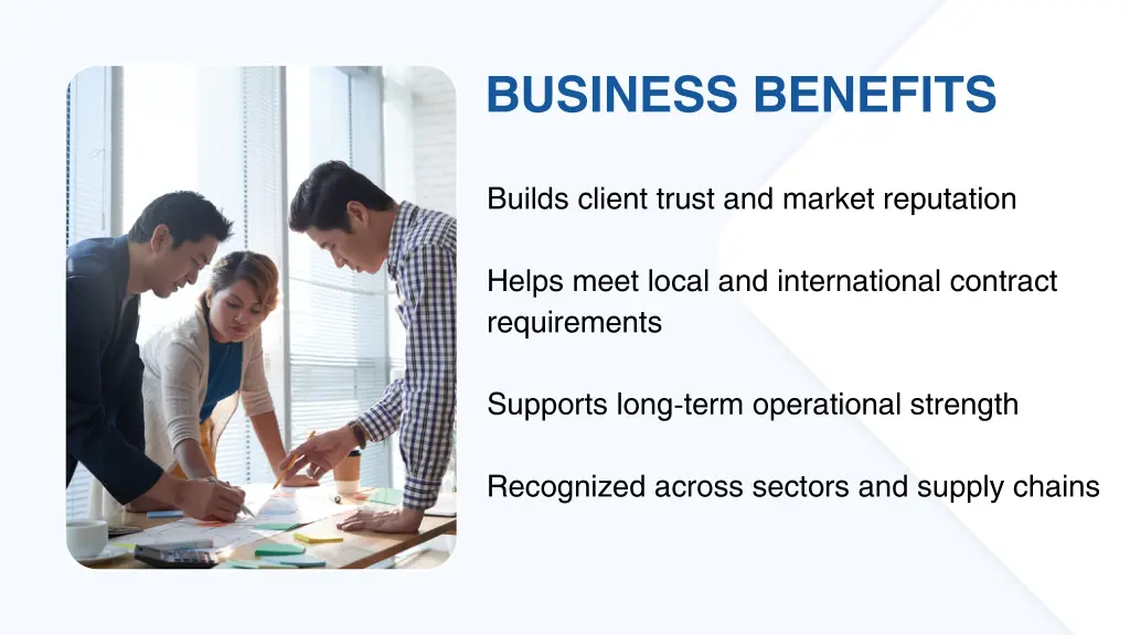 business benefits