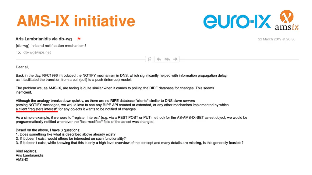 ams ix initiative