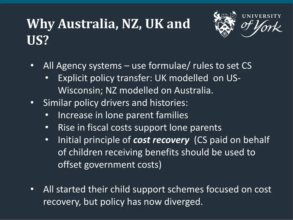 why australia nz uk and us