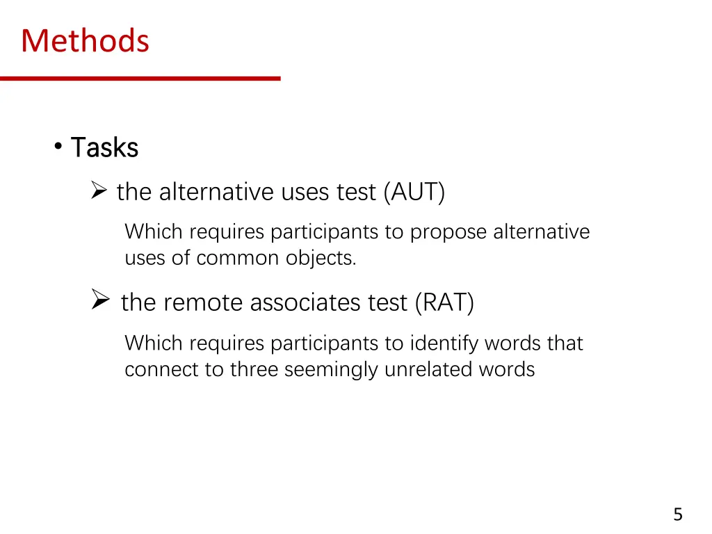 methods 1