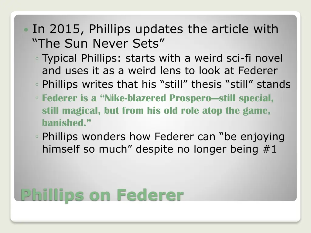 in 2015 phillips updates the article with