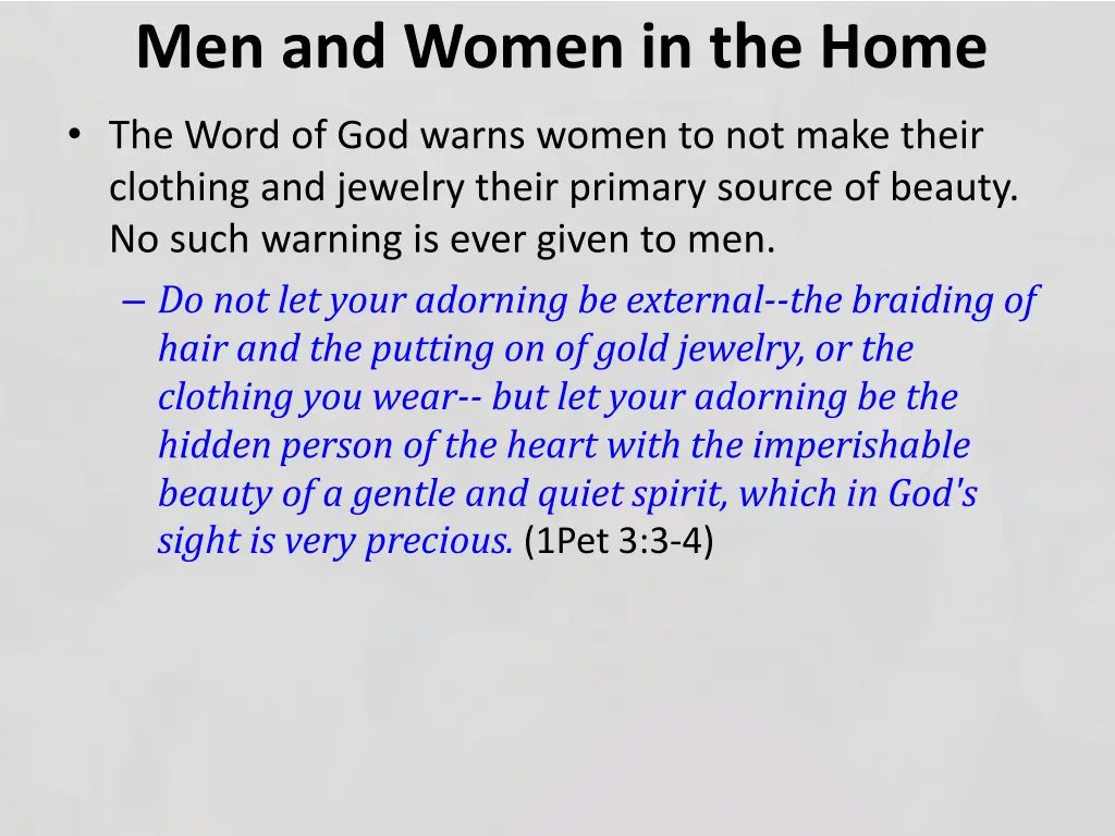 men and women in the home