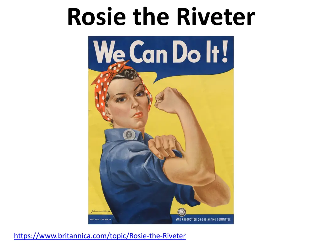rosie the riveter