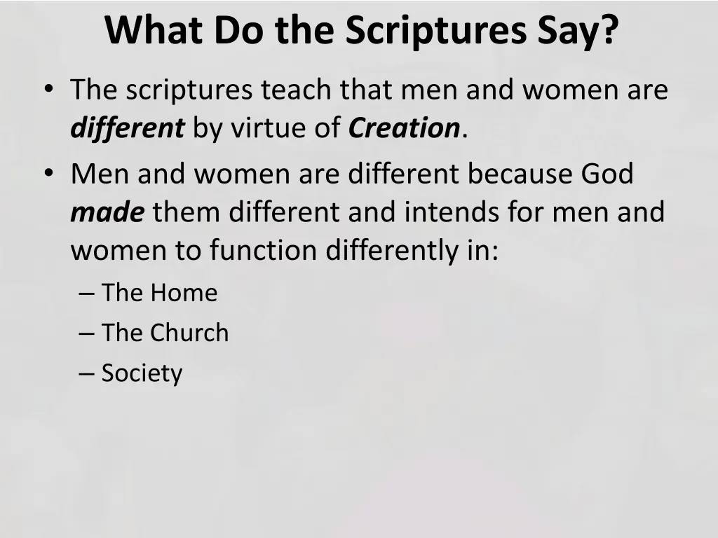 what do the scriptures say the scriptures teach
