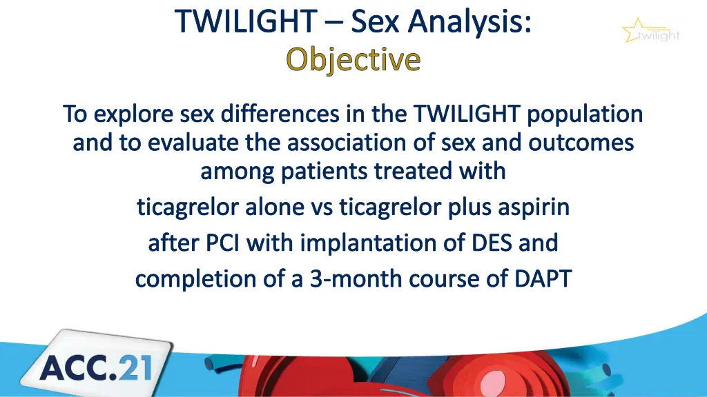 twilight sex analysis objective