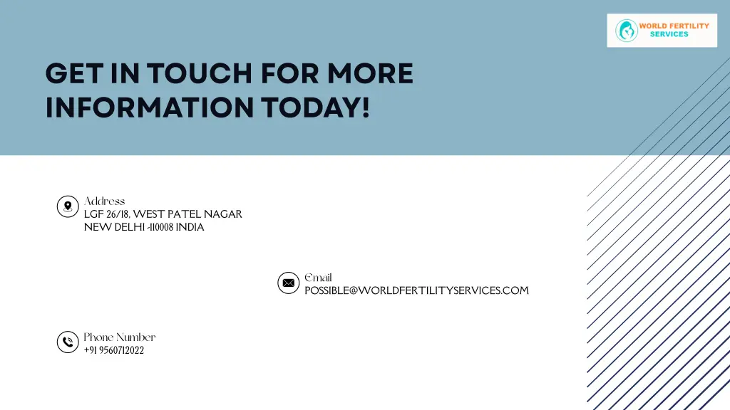 get in touch for more information today