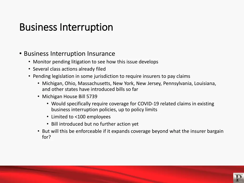 business interruption business interruption 1
