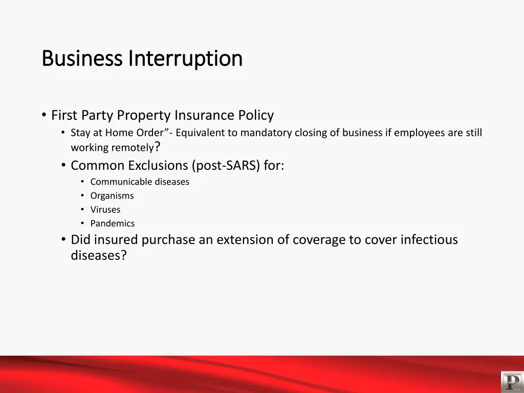 business interruption business interruption 3