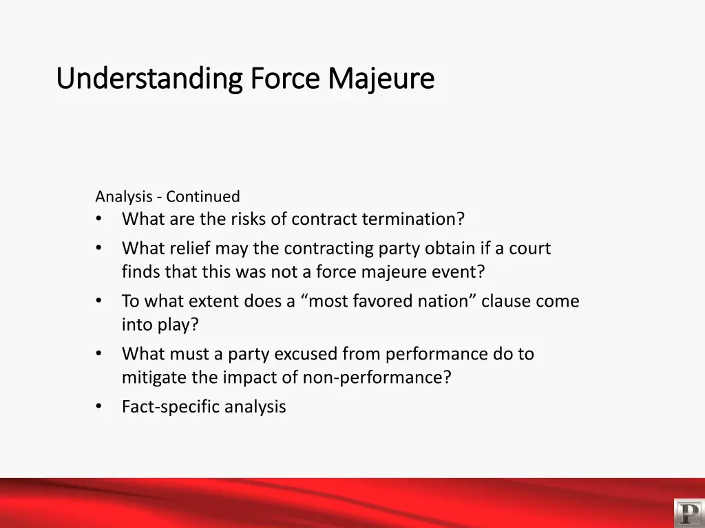 understanding force majeure understanding force 3