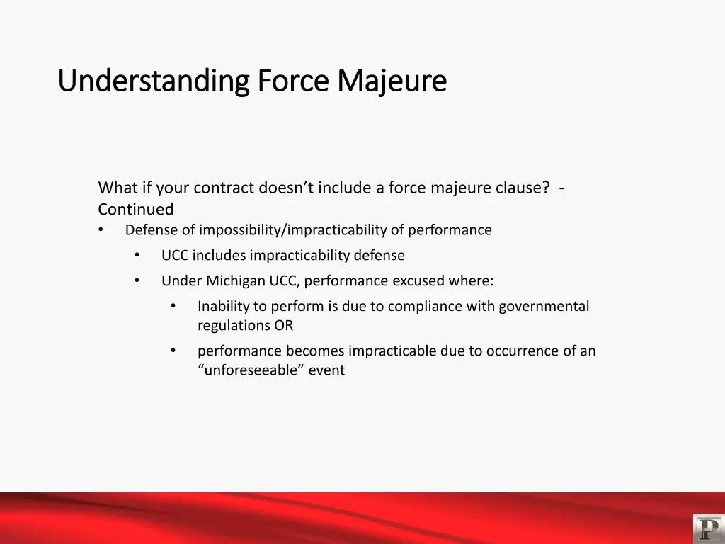 understanding force majeure understanding force 5