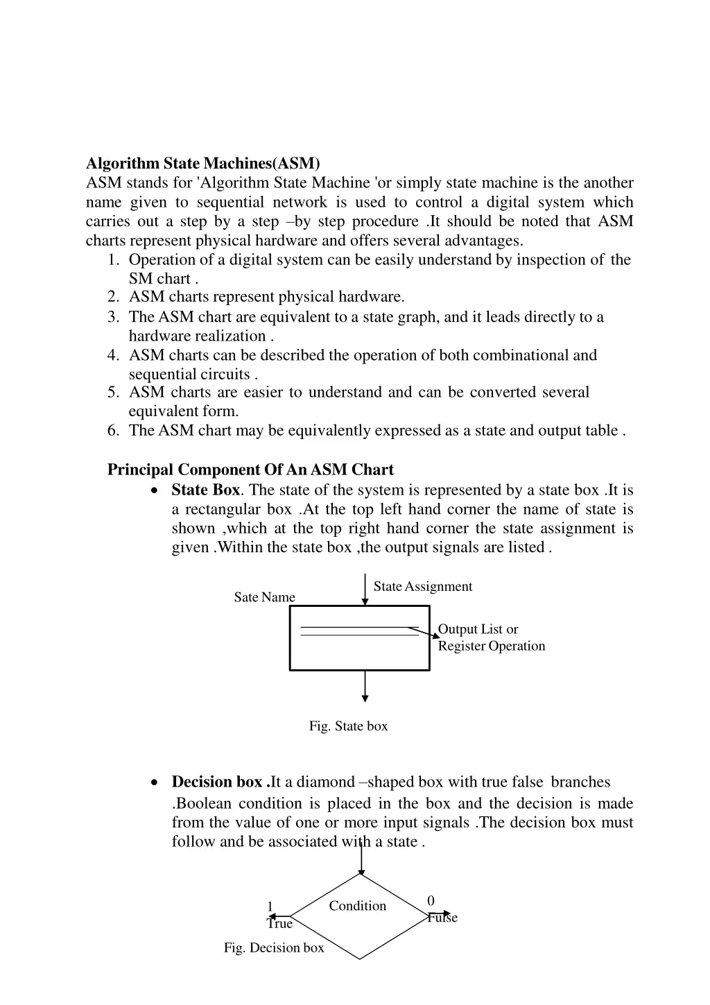 algorithm state machines asm asm stands