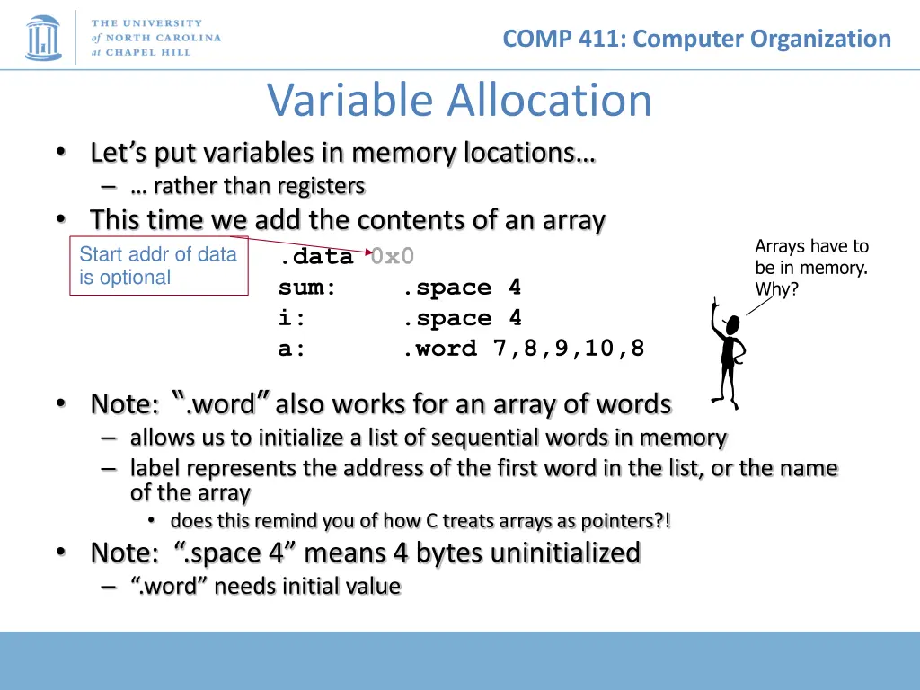 comp 411 computer organization 9