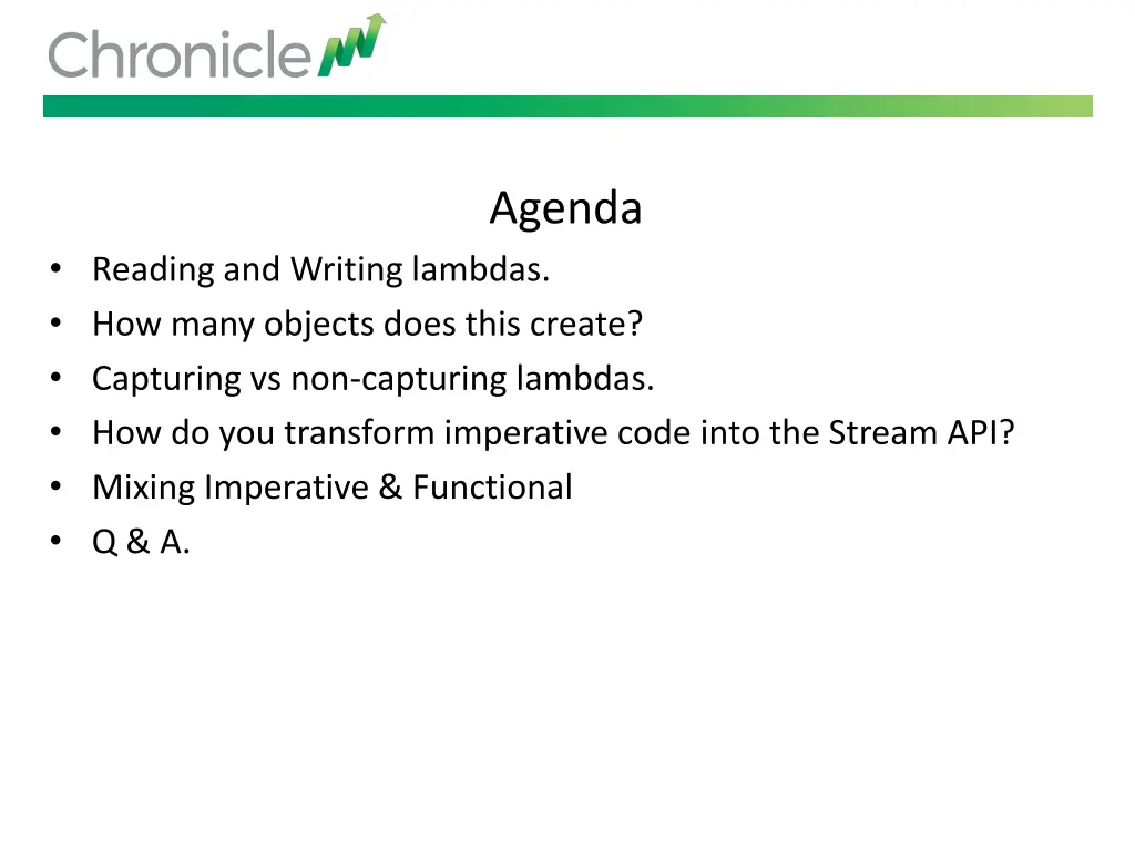 agenda