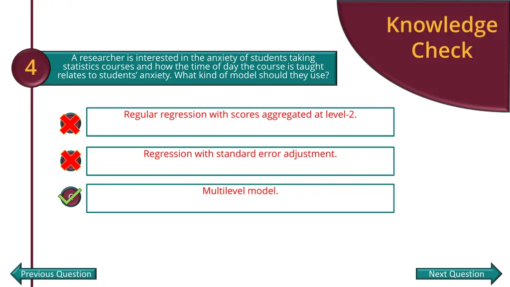 knowledge check 3