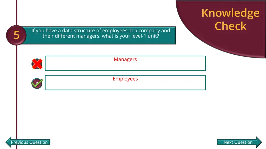 knowledge check 4