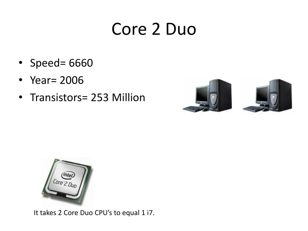 core 2 duo