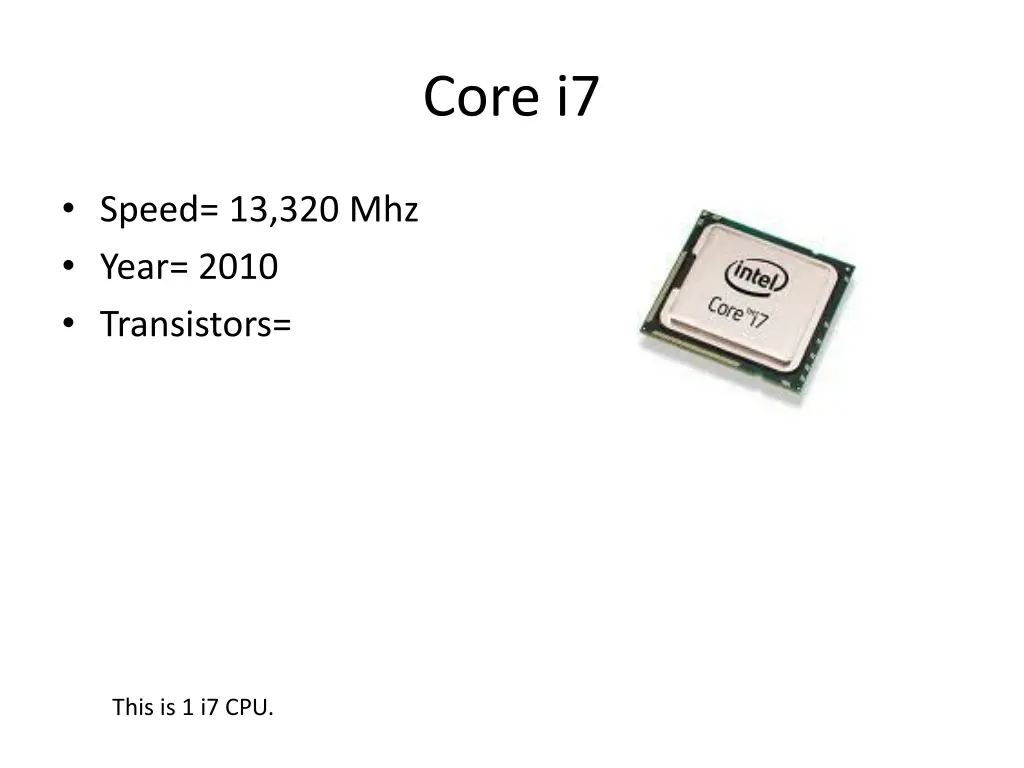 core i7