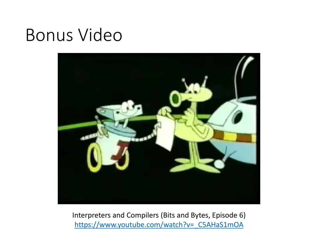 bonus video