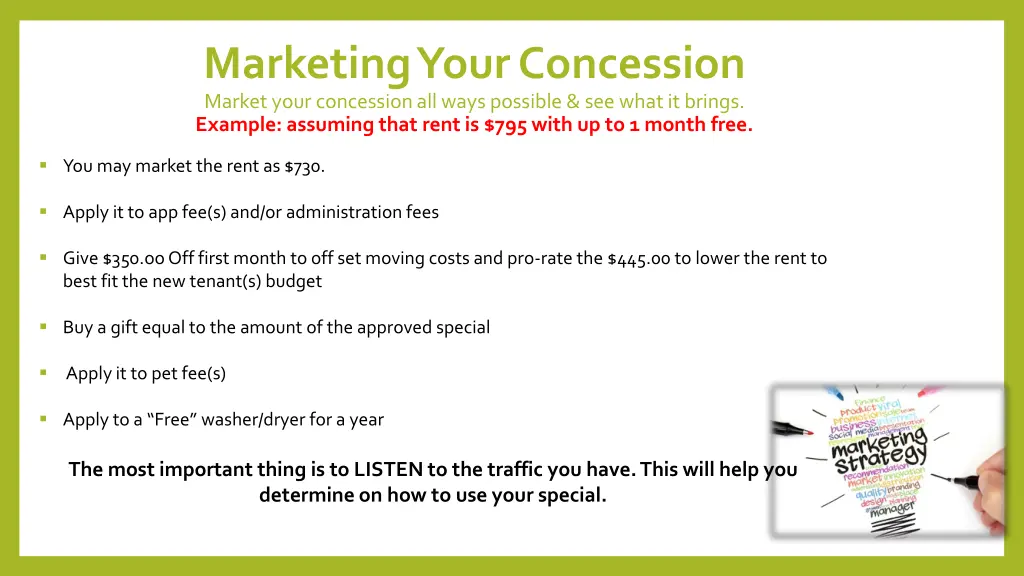 marketing your concession market your concession