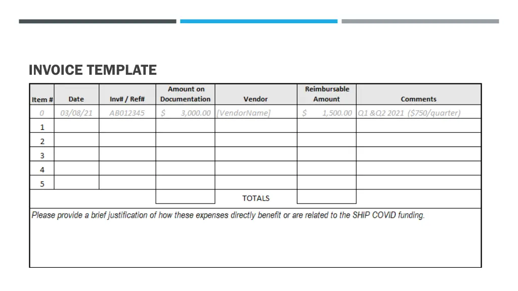 invoice template