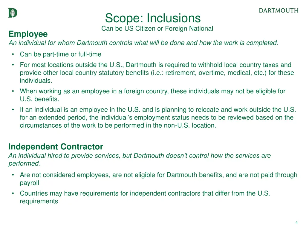 scope inclusions can be us citizen or foreign