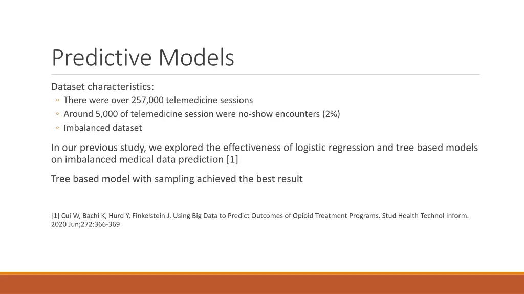 predictive models