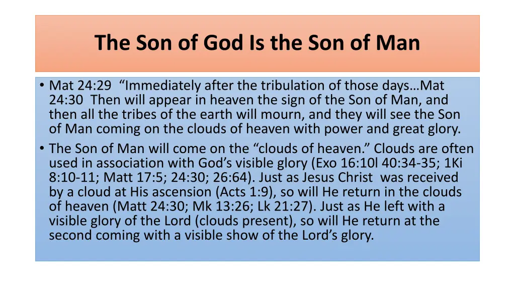 the son of god is the son of man 1