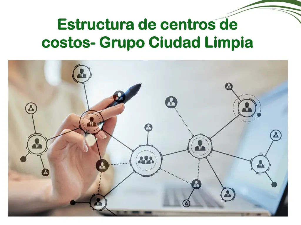 estructura de centros de estructura de centros