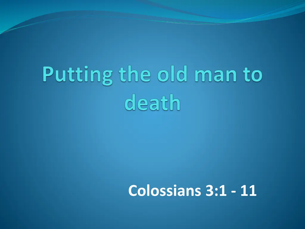 colossians 3 1 11