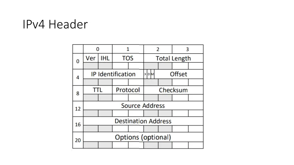 ipv4 header