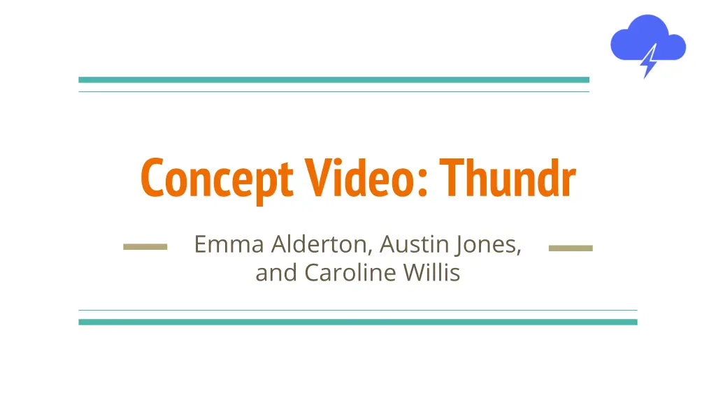 concept video thundr