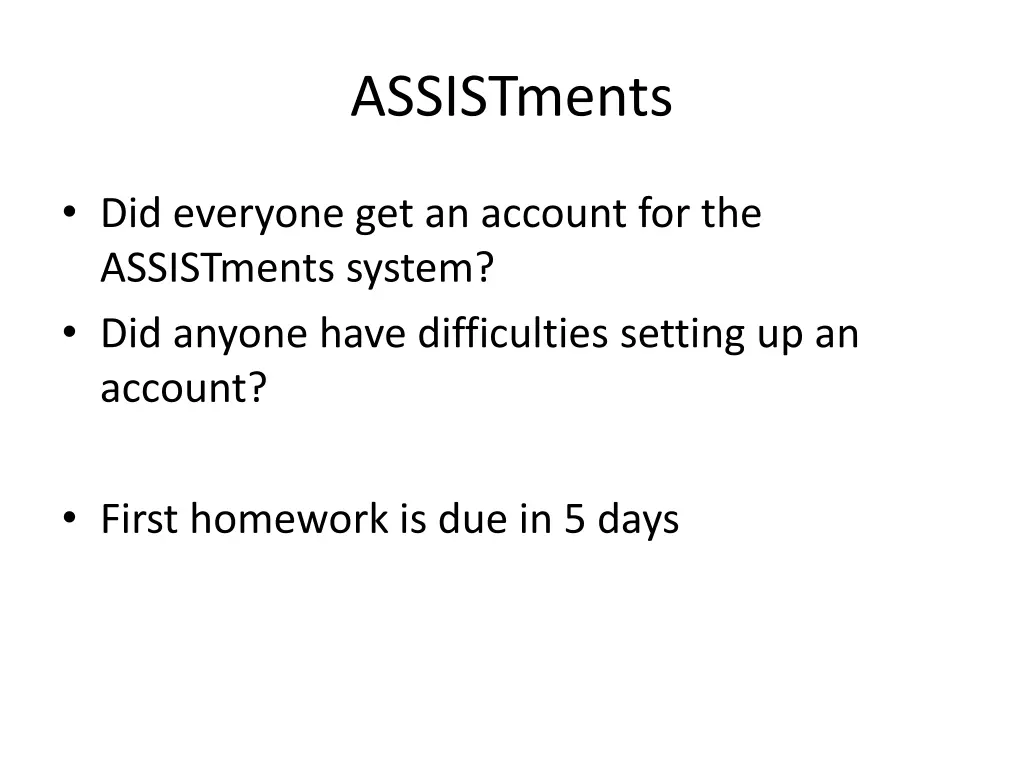 assistments