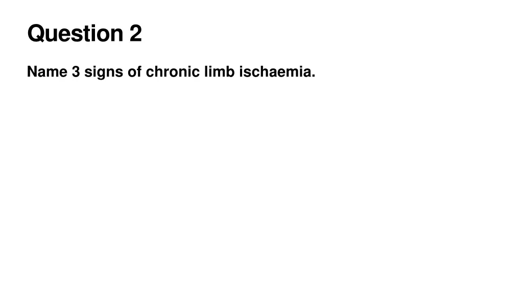 question 2