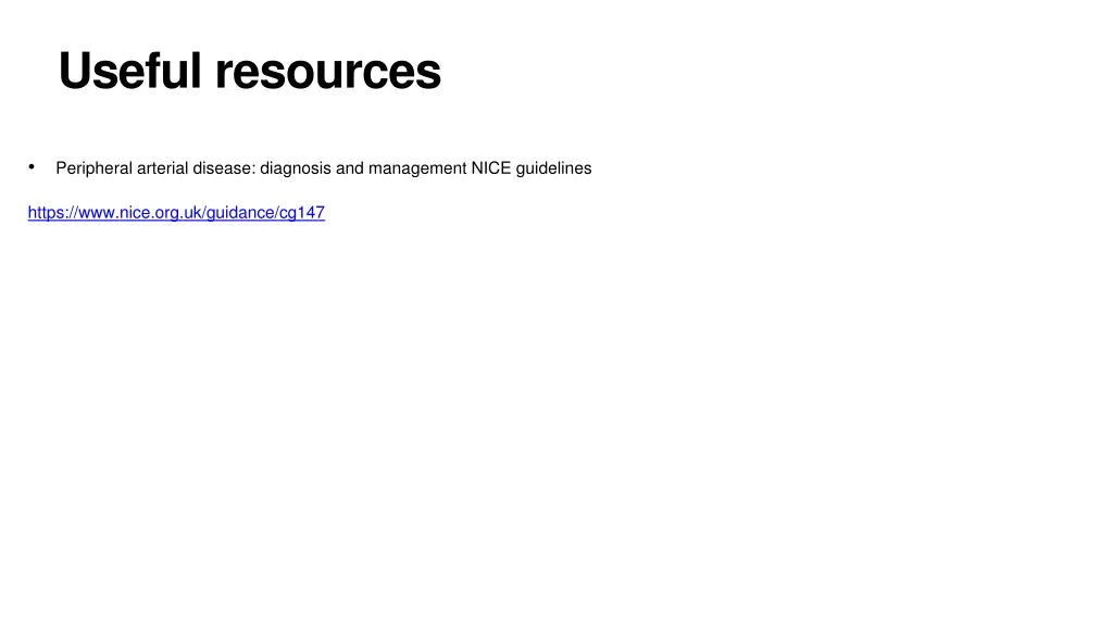 useful resources