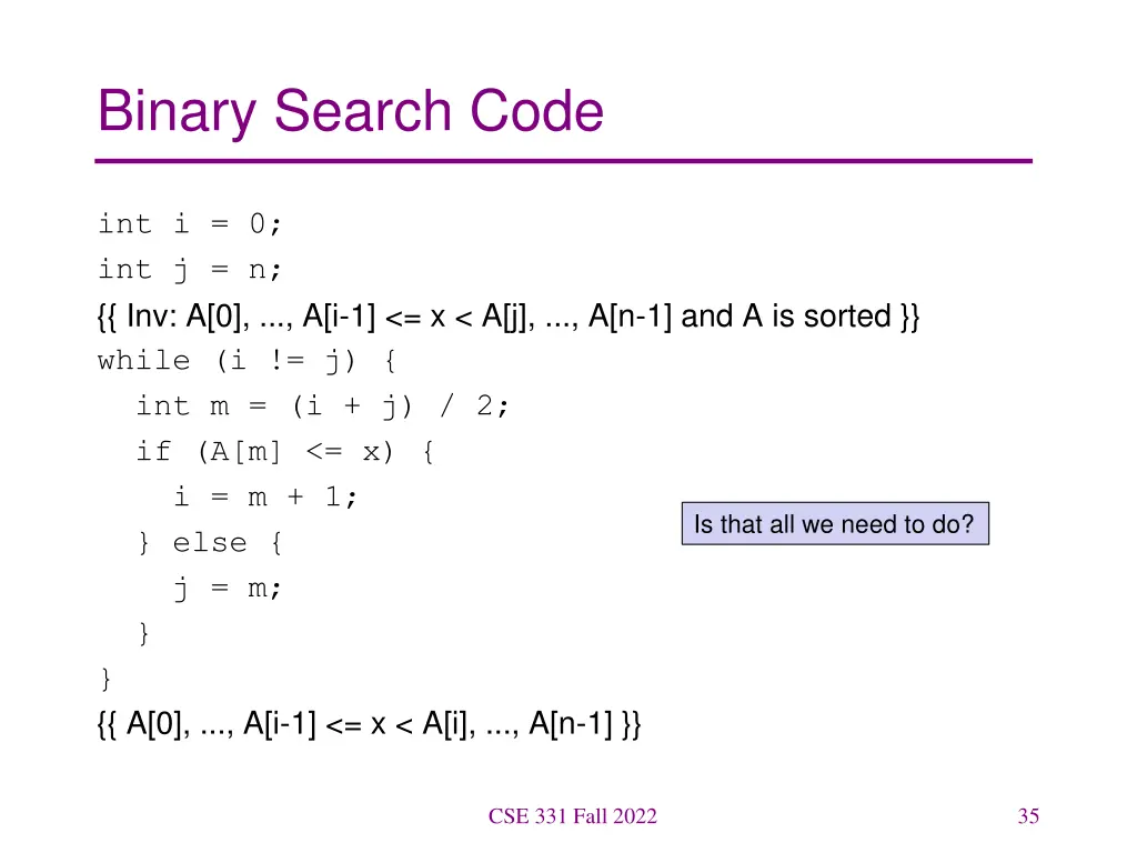 binary search code 13
