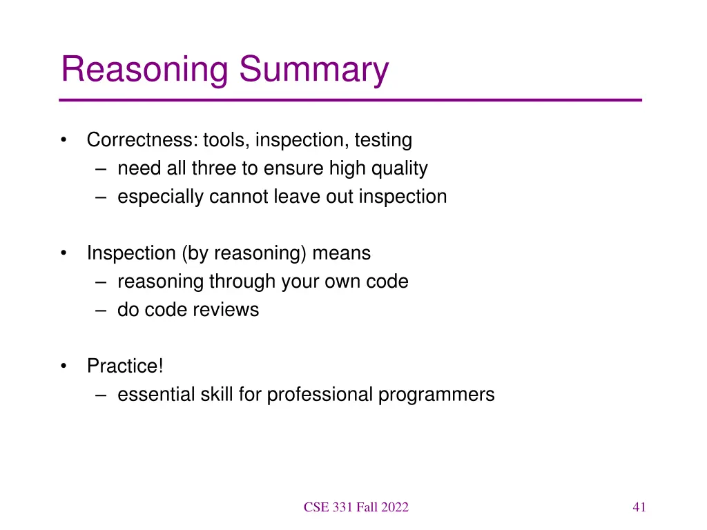 reasoning summary 2