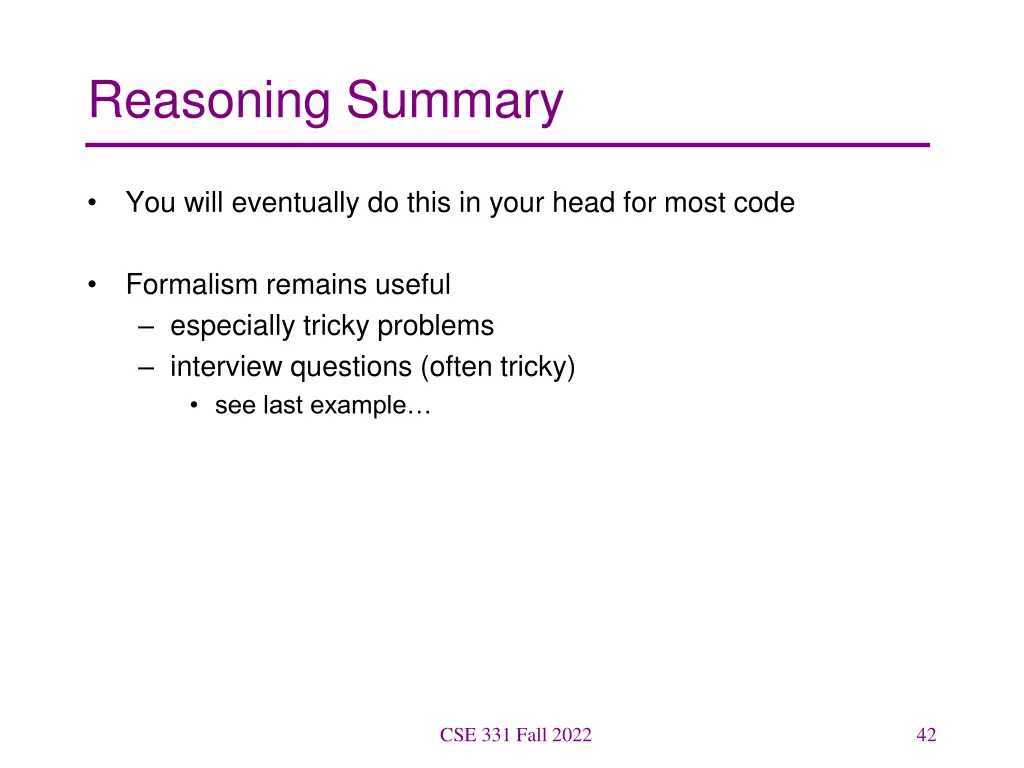 reasoning summary 3