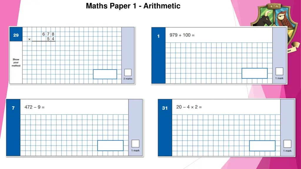 maths paper 1 arithmetic 3