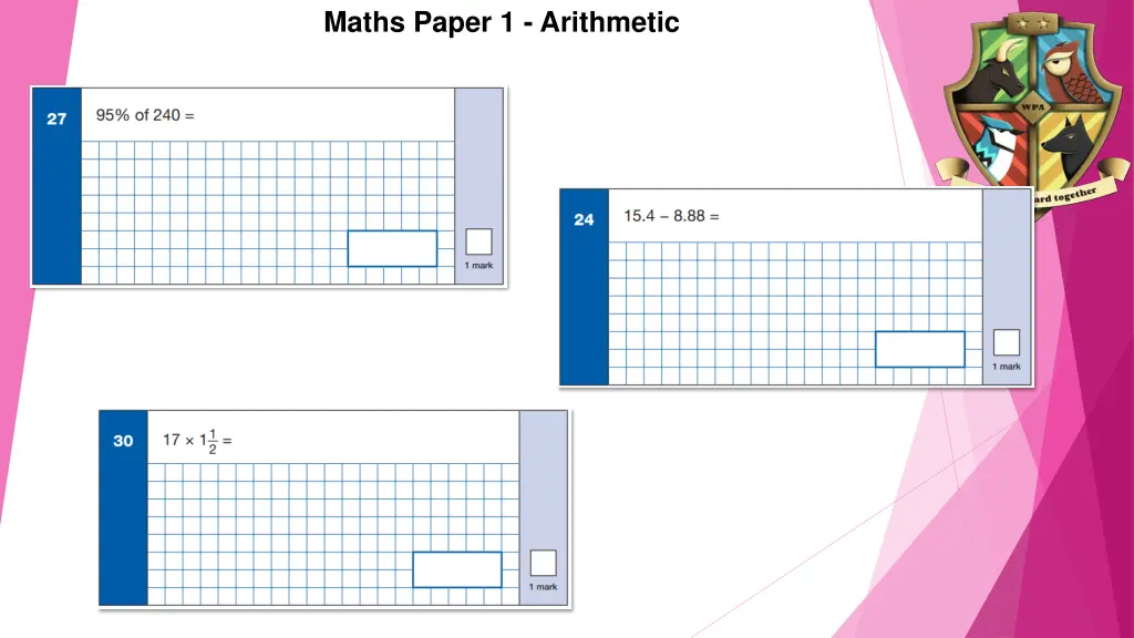 maths paper 1 arithmetic 4