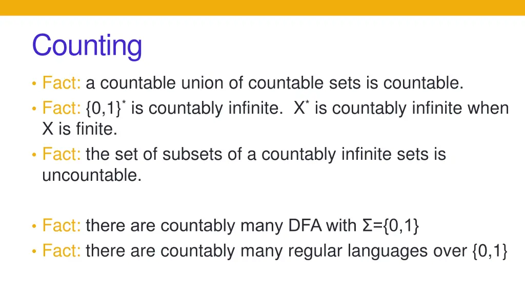 counting