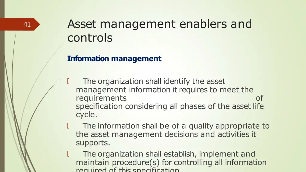asset management enablers and controls 5