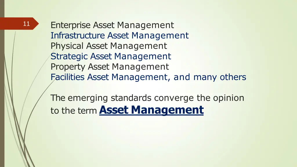 enterprise asset management infrastructure asset