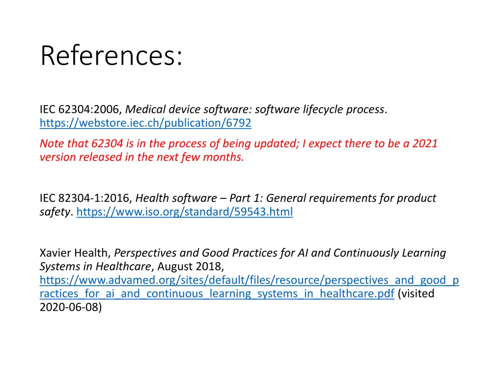 references